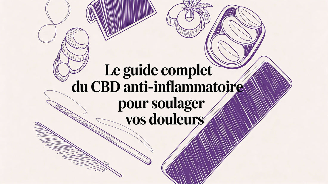 Le guide complet du cbd anti inflammatoire pour soulager vos douleurs