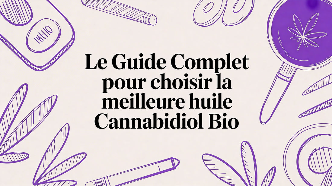 Le guide complet pour choisir la meilleure huile cannabidiol bio
