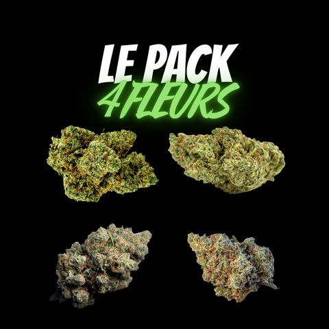 Pack 4 Fleurs