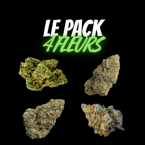 Pack 4 Fleurs