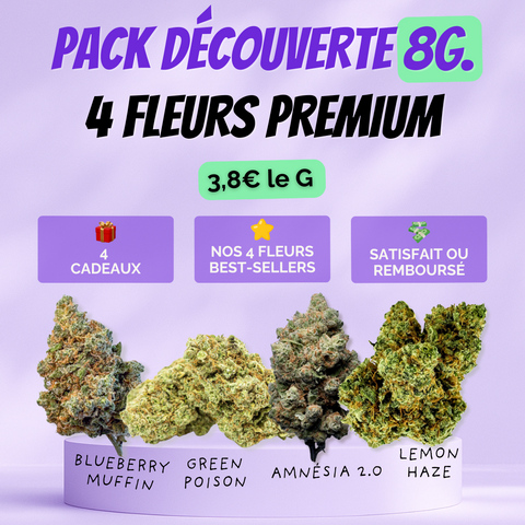Pack Découverte Fleur 8G