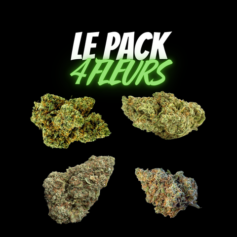 Pack 4 Fleurs