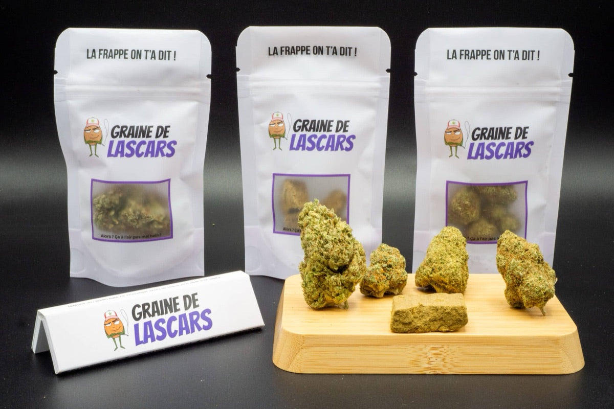 Pack de fleurs CBD Graine de Lascars